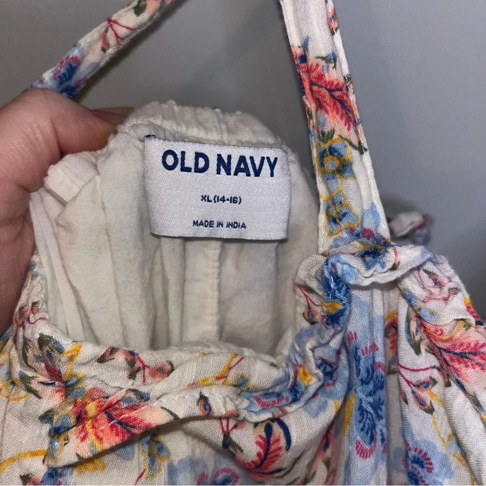 Old Navy Kids Dress with Floral Print - XL 14/16